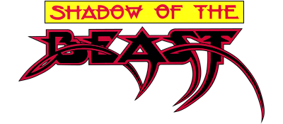 Shadow of the Beast logo for Sega Master System